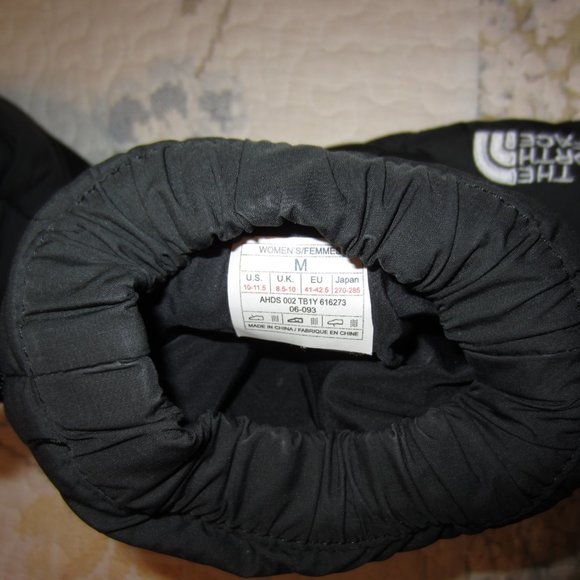 SOLD-The North Face Nuptse(NSE) Tent Mule slippers - Picture 3 of 6